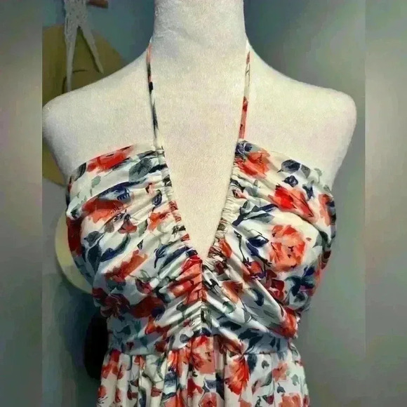 Boho Dress Halter Tie-Backless Maxi Dress Fairy Dress-Size M-Never Been Worn - Picture 2 of 6